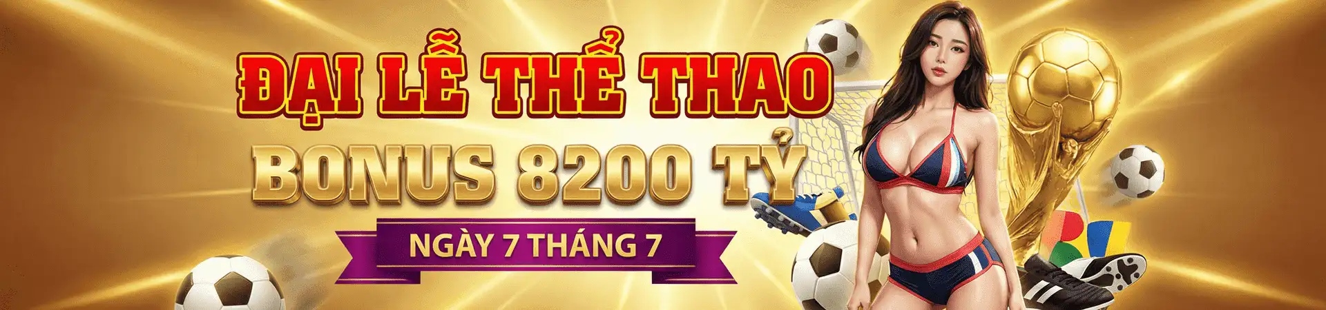 Banner nhận thưởng liền tay  cho thành viên mới